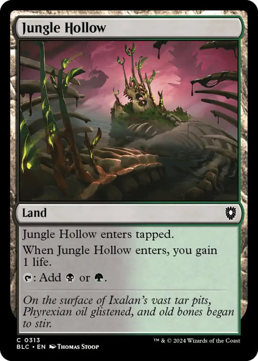 Jungle Hollow [Bloomburrow Commander] - MTG Single