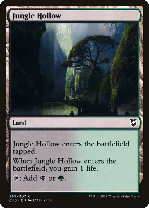 Jungle Hollow [Commander 2018] - MTG Single