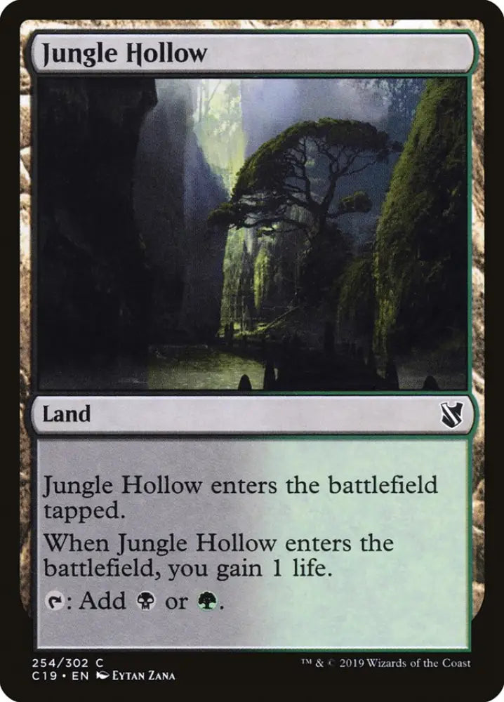 Jungle Hollow [Commander 2019] - MTG Single