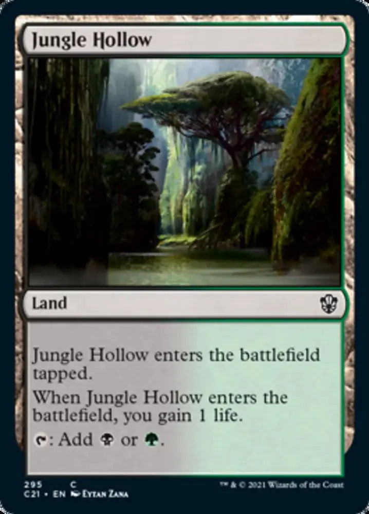 Jungle Hollow [Commander 2021] - MTG Single