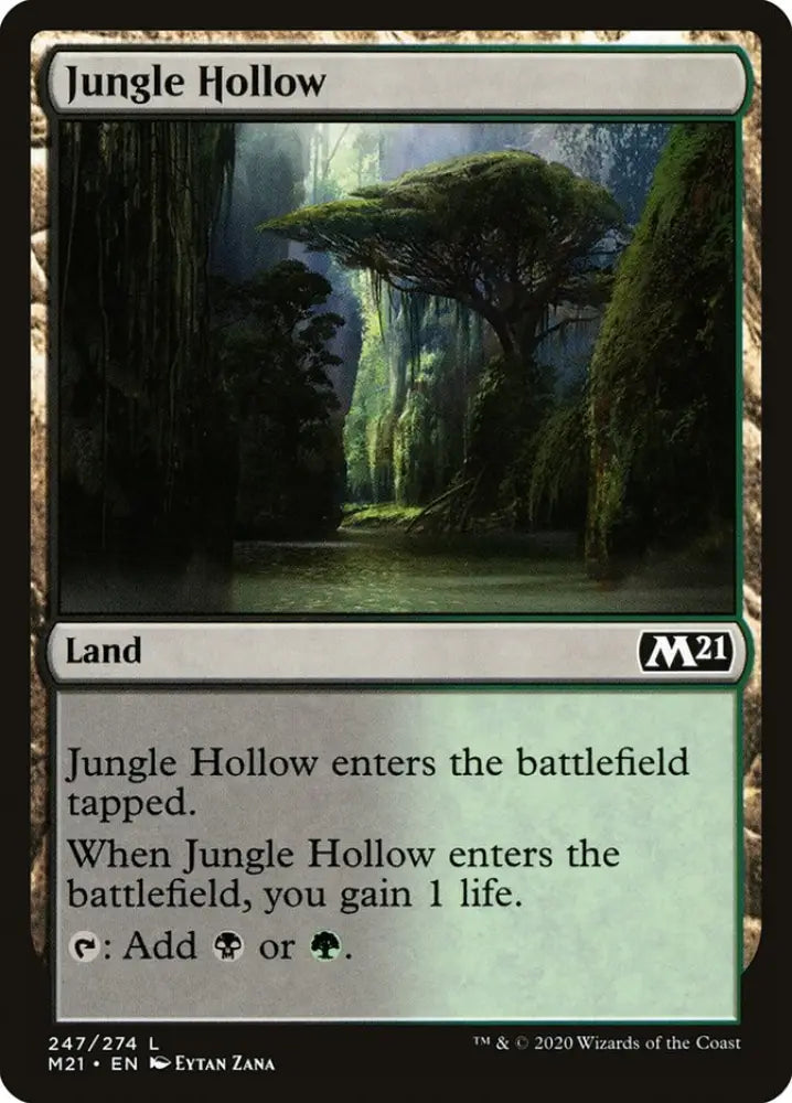 Jungle Hollow [Core Set 2021] - MTG Single