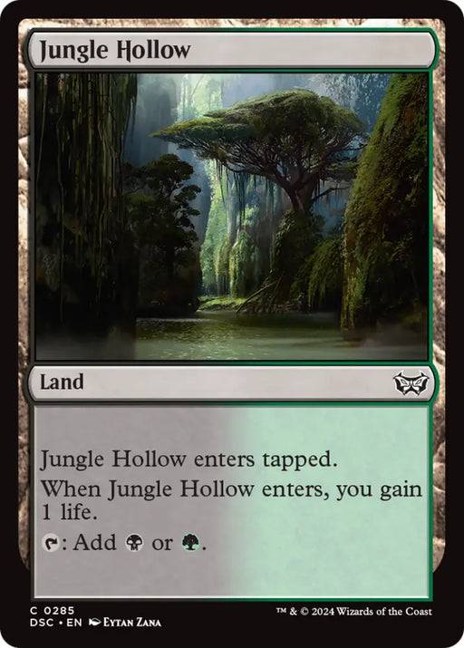 Jungle Hollow [Duskmourn: House of Horror Commander] - MTG Single