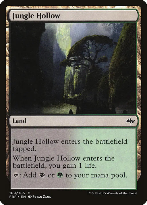 Jungle Hollow [Fate Reforged] - MTG Single