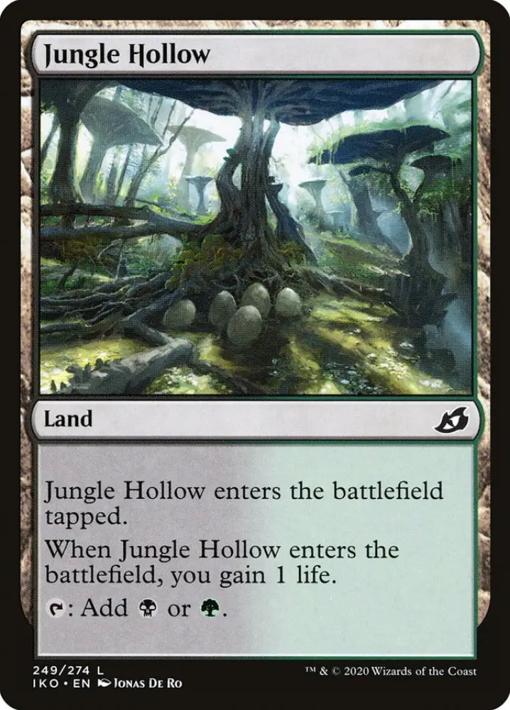 Jungle Hollow [Ikoria: Lair of Behemoths] - MTG Single