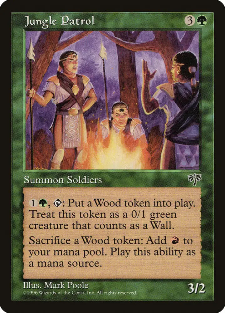 Jungle Patrol [Mirage] - MTG Single