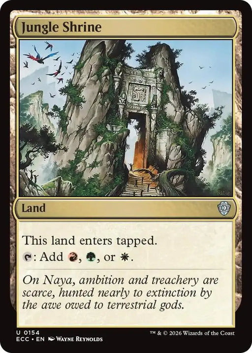 Jungle Shrine (154) [Lorwyn Eclipsed Commander]