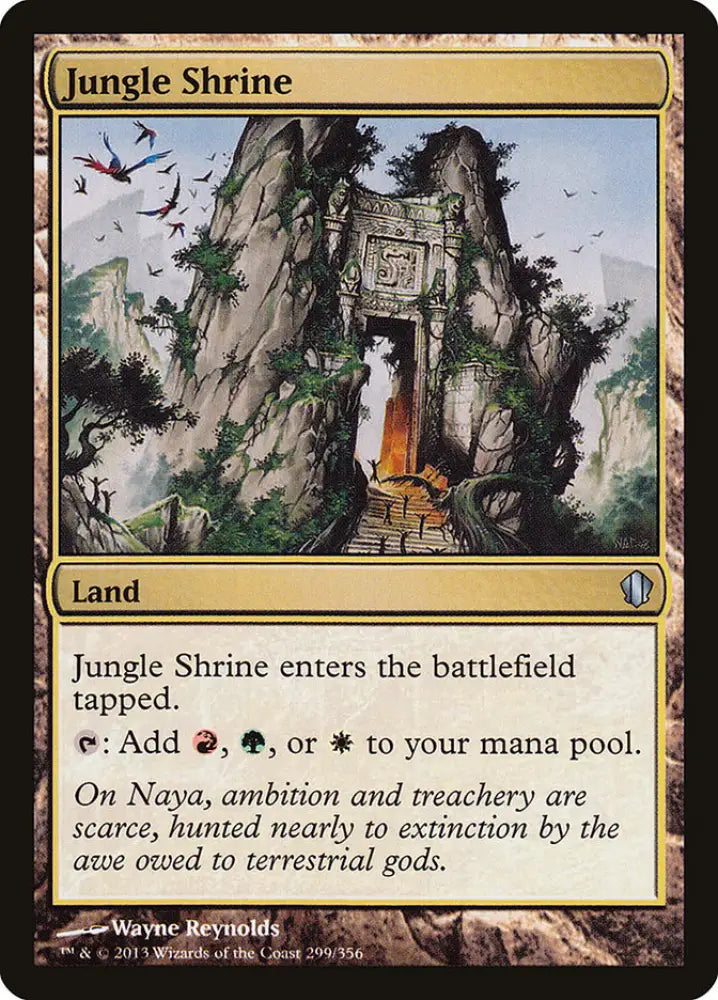 Jungle Shrine [Commander 2013] - MTG Single