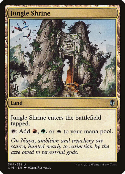 Jungle Shrine [Commander 2016] - MTG Single