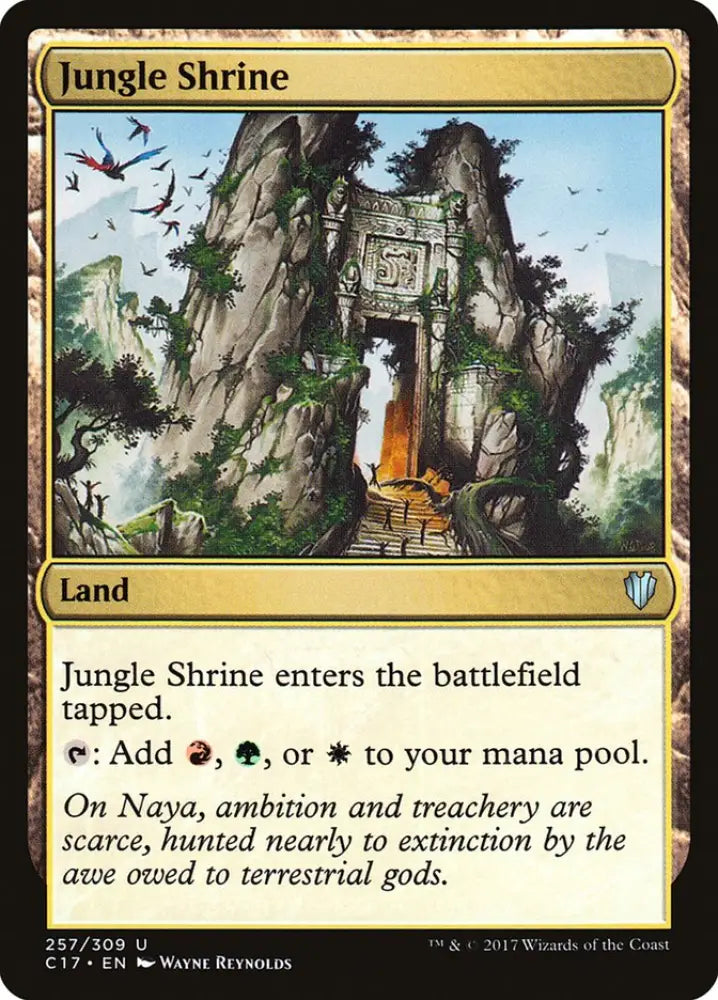 Jungle Shrine [Commander 2017] - MTG Single
