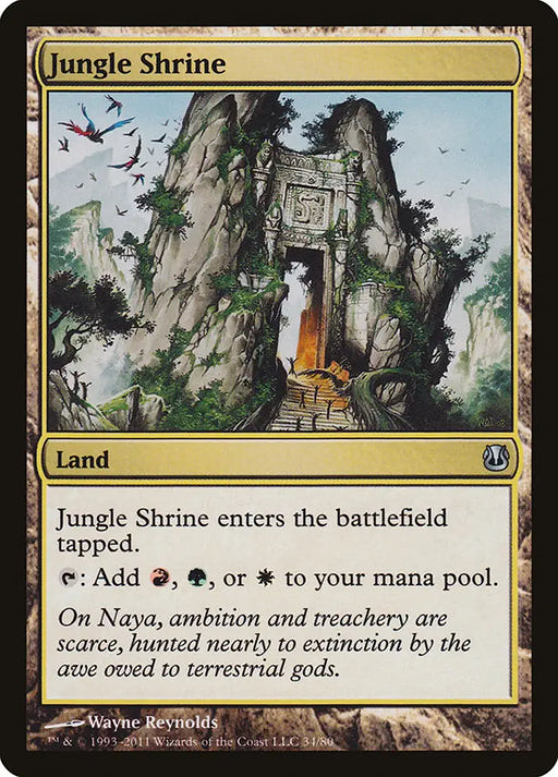 Jungle Shrine [Duel Decks: Ajani vs. Nicol Bolas] - MTG Single