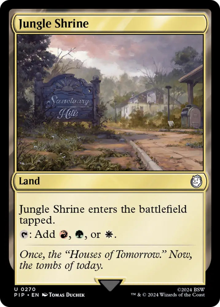 Jungle Shrine [Fallout] - MTG Single