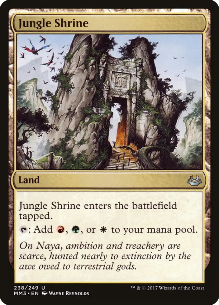 Jungle Shrine [Modern Masters 2017] - MTG Single
