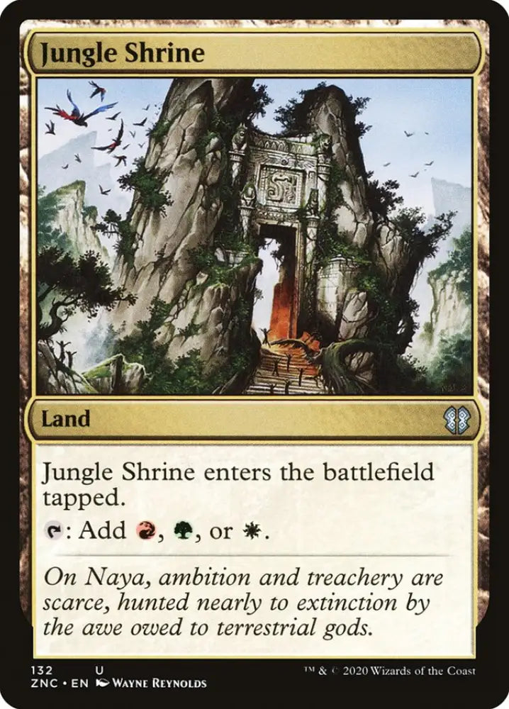 Jungle Shrine [Zendikar Rising Commander] - MTG Single