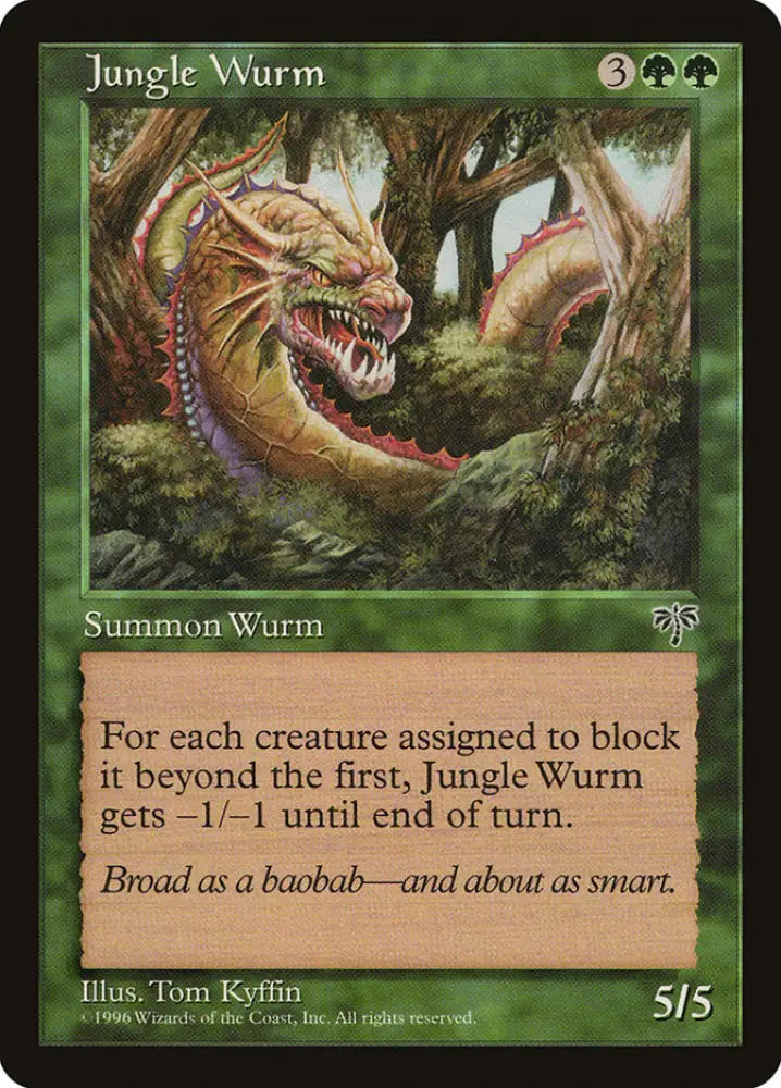 Jungle Wurm [Mirage] - MTG Single