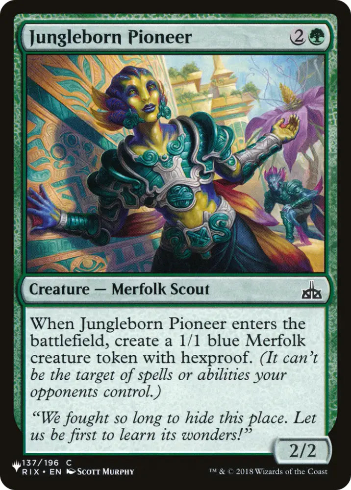 Jungleborn Pioneer [The List] - MTG Single