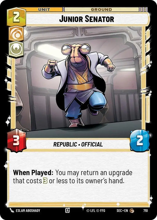 Junior Senator (Foil) (710) [Secrets of Power]