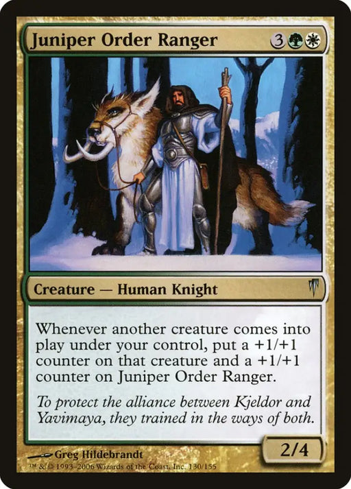 Juniper Order Ranger [Coldsnap] - MTG Single