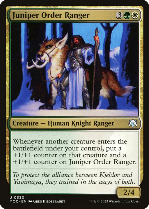 Juniper Order Ranger [March of the Machine Commander] - MTG Single