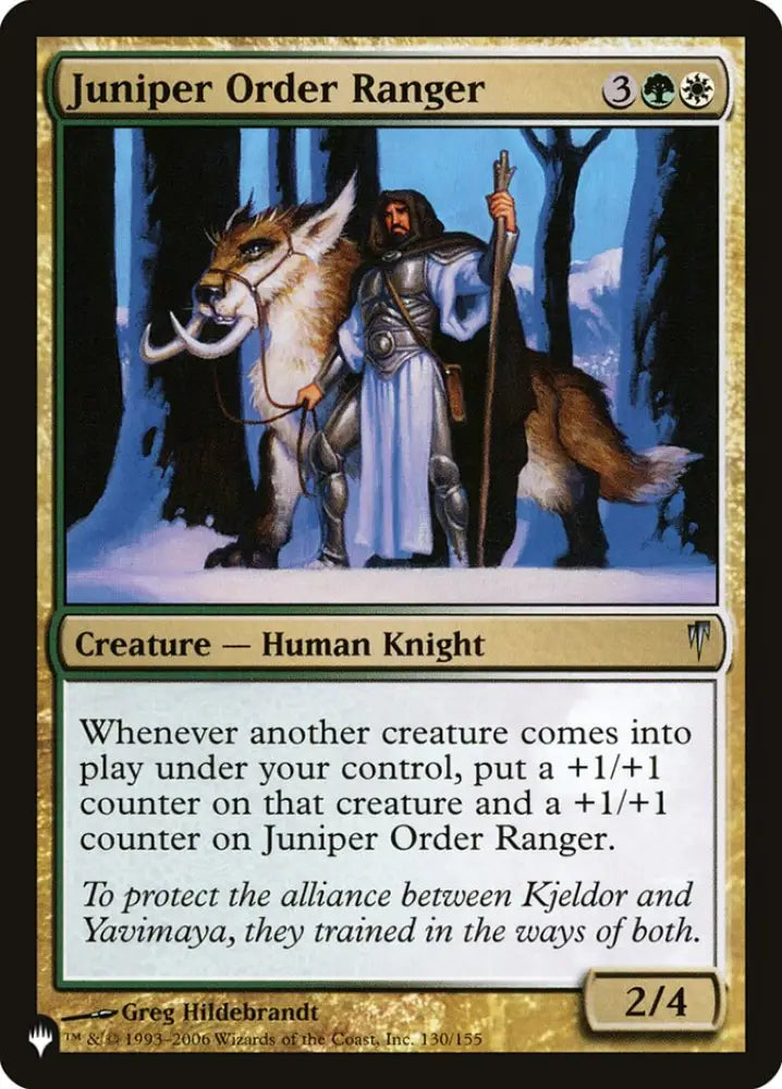 Juniper Order Ranger [The List] - MTG Single