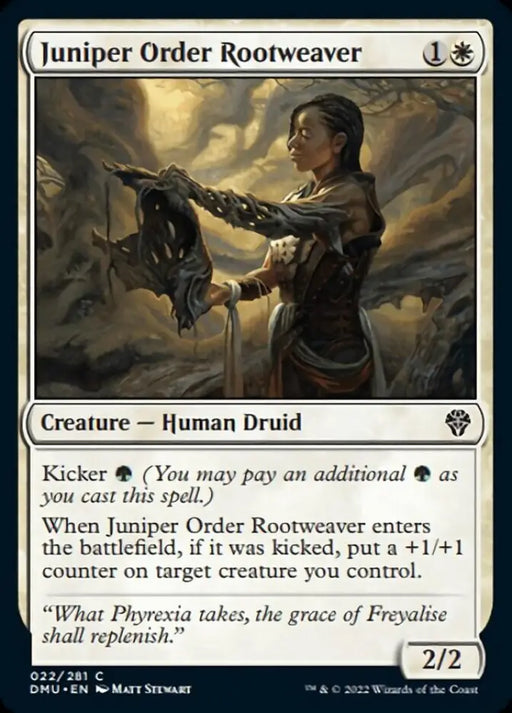 Juniper Order Rootweaver [Dominaria United] - MTG Single