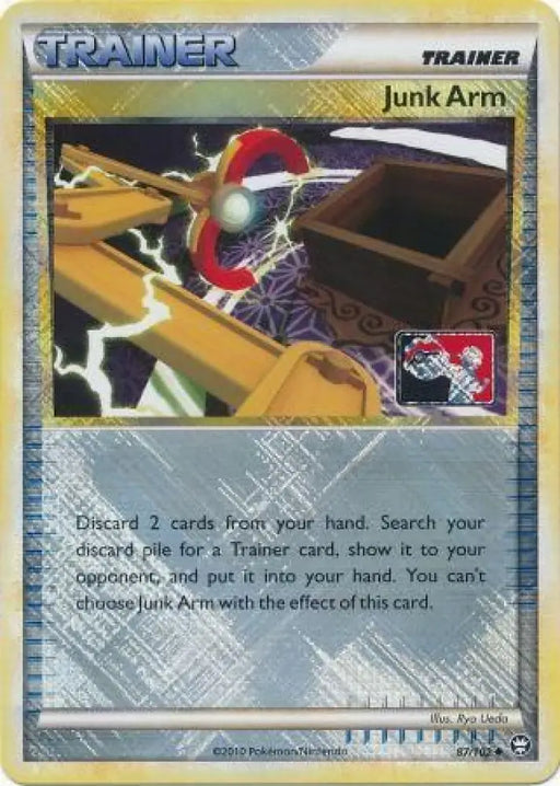 Junk Arm (87/102) (League Promo) [HeartGold & SoulSilver: Triumphant] - Pokemon Single
