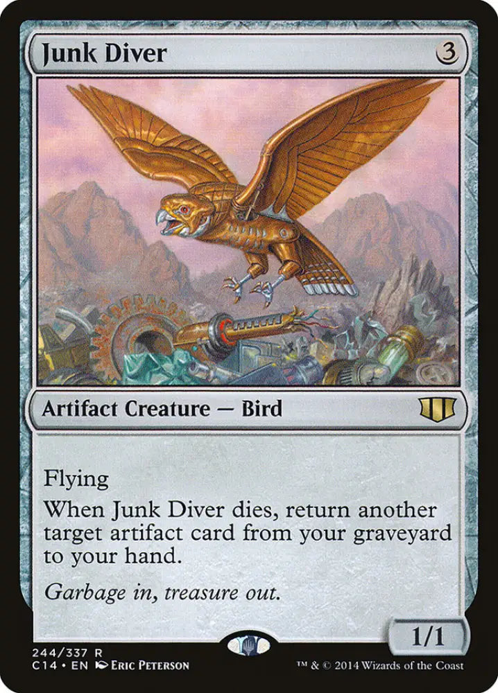 Junk Diver [Commander 2014] - MTG Single