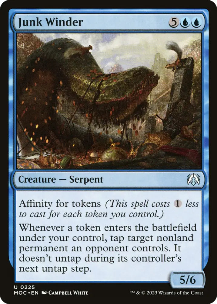Junk Winder [March of the Machine Commander] - MTG Single