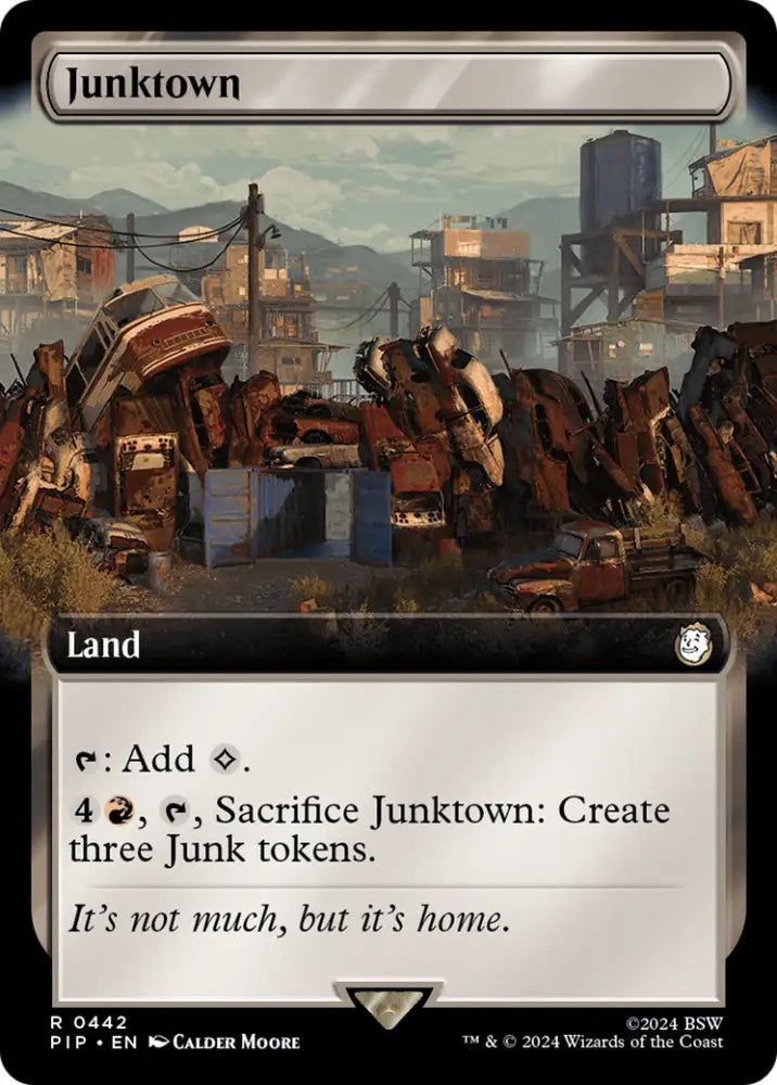 Junktown (Extended Art) [Fallout] - MTG Single