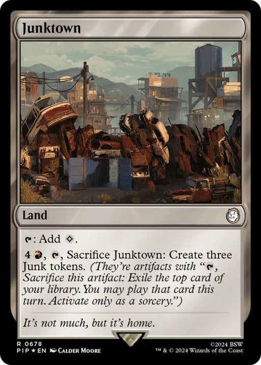 Junktown (Surge Foil) [Fallout] - MTG Single