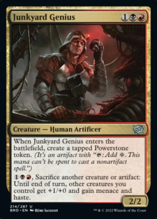 Junkyard Genius [The Brothers’ War] - MTG Single