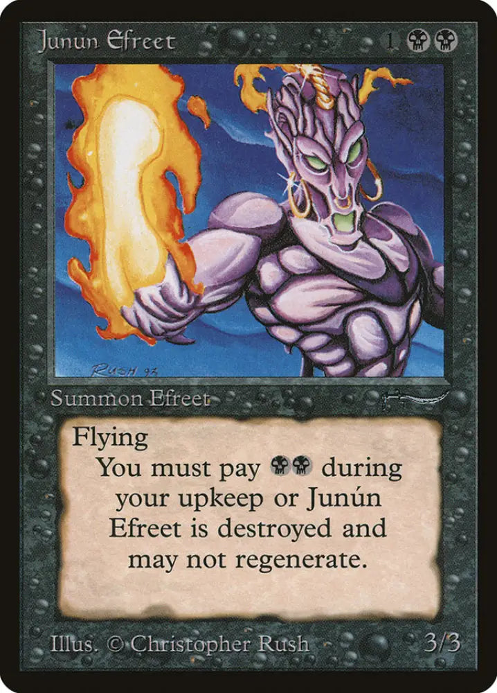 Junun Efreet [Arabian Nights] - MTG Single