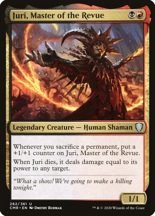 Juri Master of the Revue [Commander Legends] - MTG Single