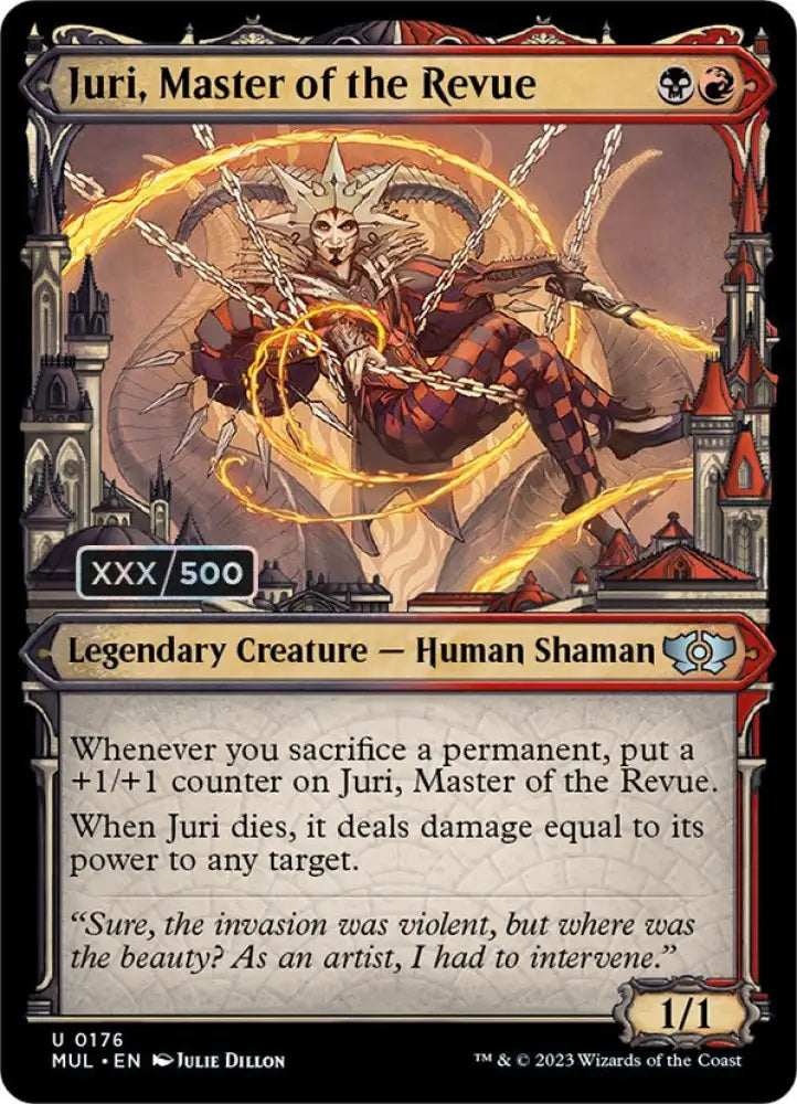 Juri Master of the Revue (Serialized) [Multiverse Legends] - MTG Single