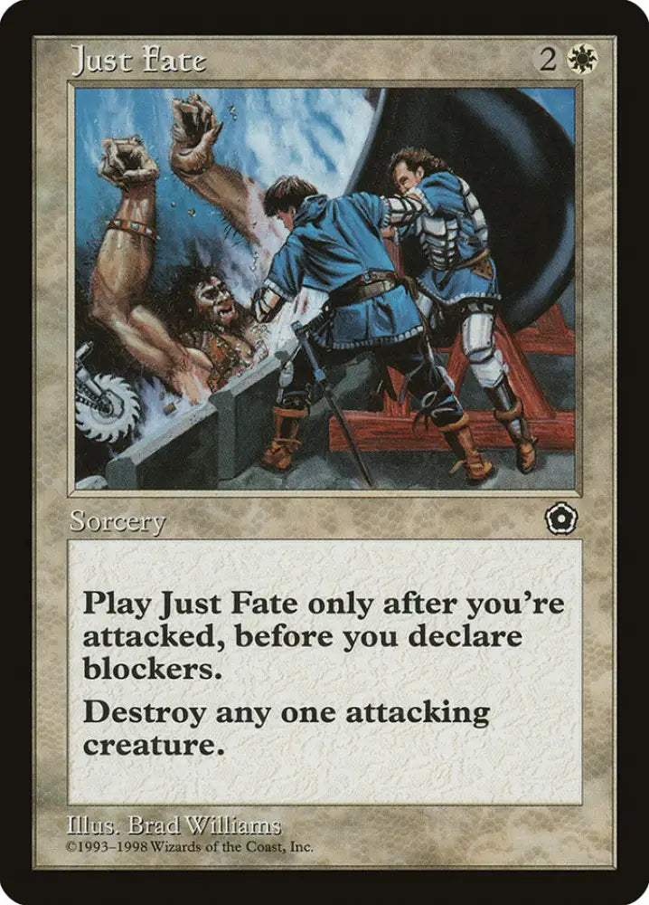 Just Fate [Portal Second Age] - MTG Single