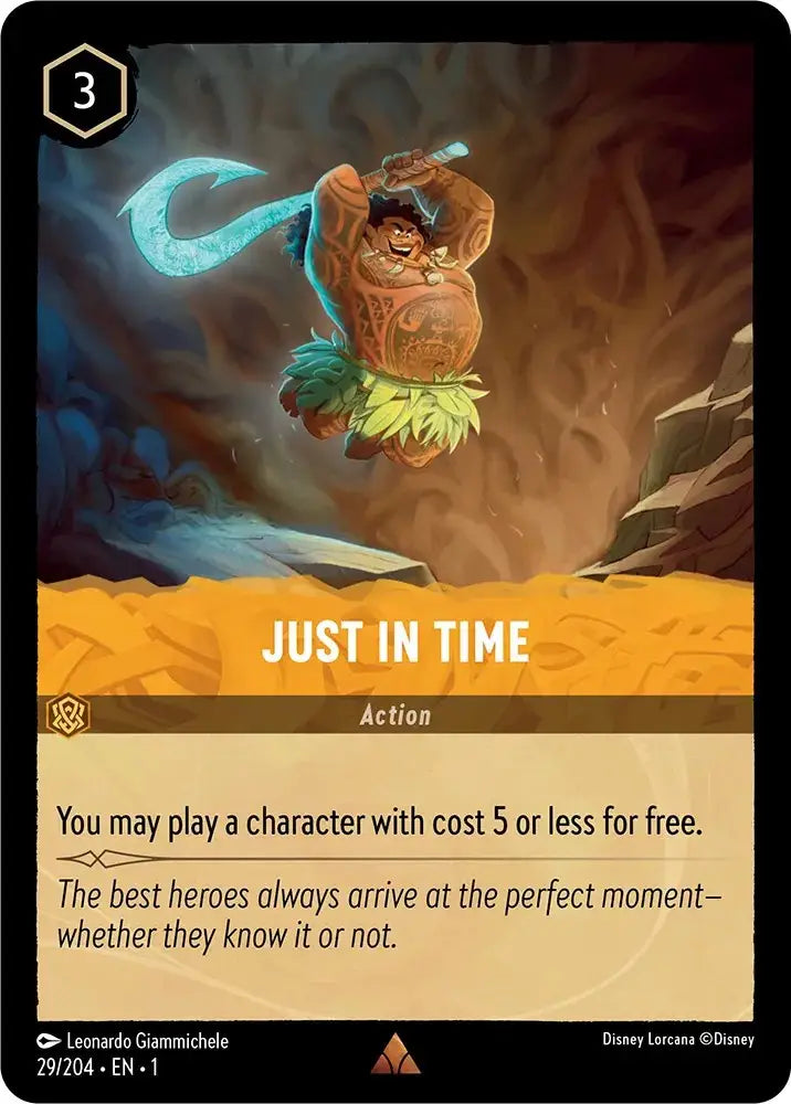 Just in Time (29/204) [The First Chapter] - Lorcana Single