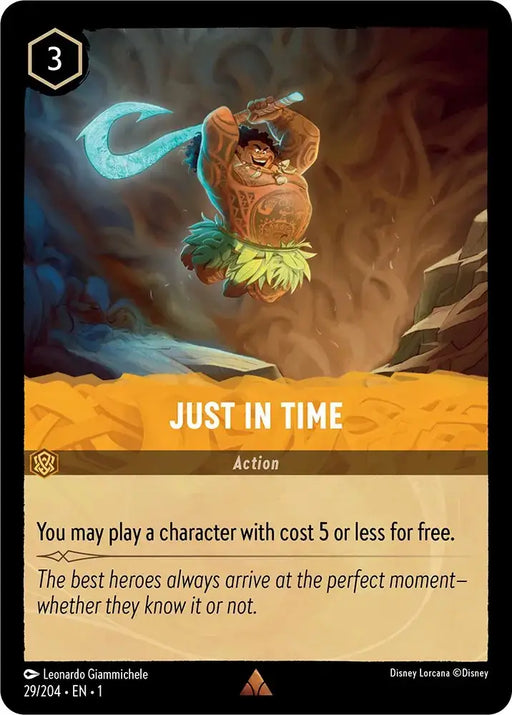 Just in Time (29/204) [The First Chapter] - Lorcana Single