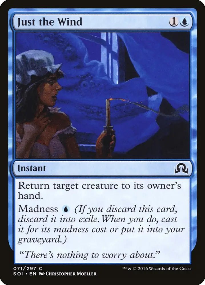 Just the Wind [Shadows over Innistrad] - MTG Single