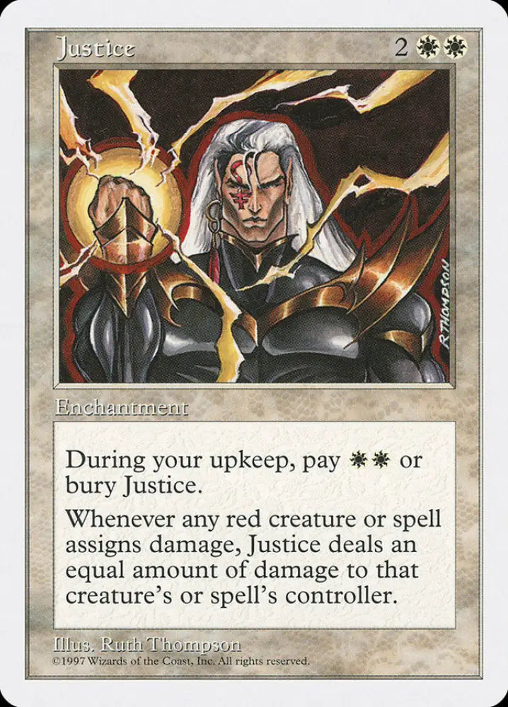 Justice [Fifth Edition] - MTG Single