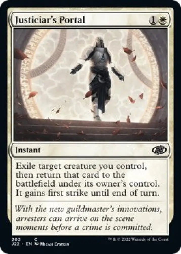 Justiciar’s Portal [Jumpstart 2022] - MTG Single