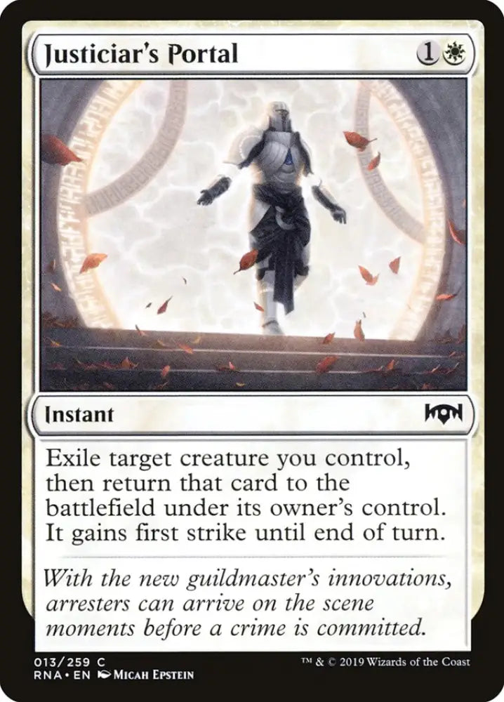 Justiciar’s Portal [Ravnica Allegiance] - MTG Single