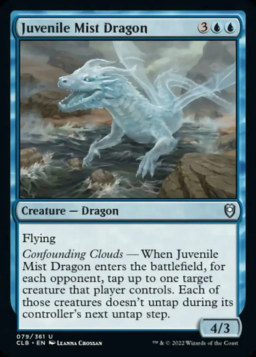 Juvenile Mist Dragon [Commander Legends: Battle for Baldur’s Gate] - MTG Single