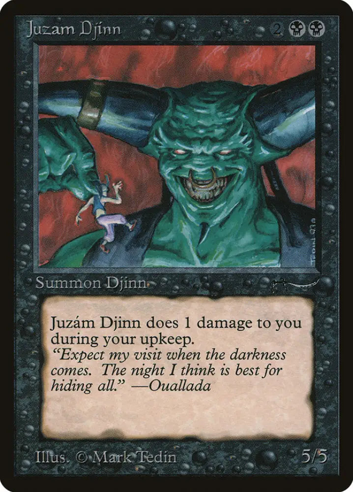 Juzam Djinn [Arabian Nights] - MTG Single