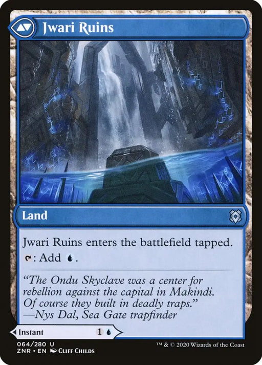 Jwari Disruption // Jwari Ruins [Zendikar Rising] - MTG Single
