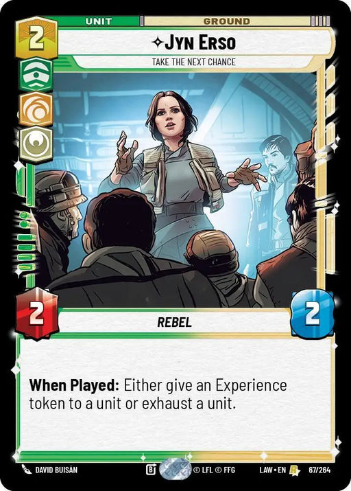 Jyn Erso - Take the Next Chance (67/264) [A Lawless Time]