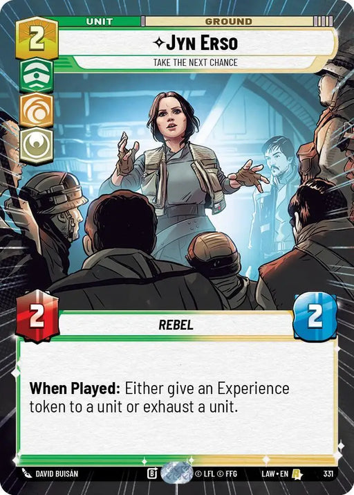 Jyn Erso - Take the Next Chance (Hyperspace) (331) [A Lawless Time]