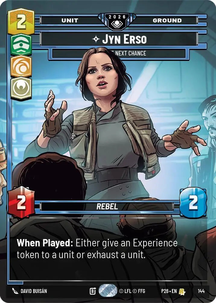 Jyn Erso - Take the Next Chance (Prize Wall) (144) [Galactic Championship 2026]
