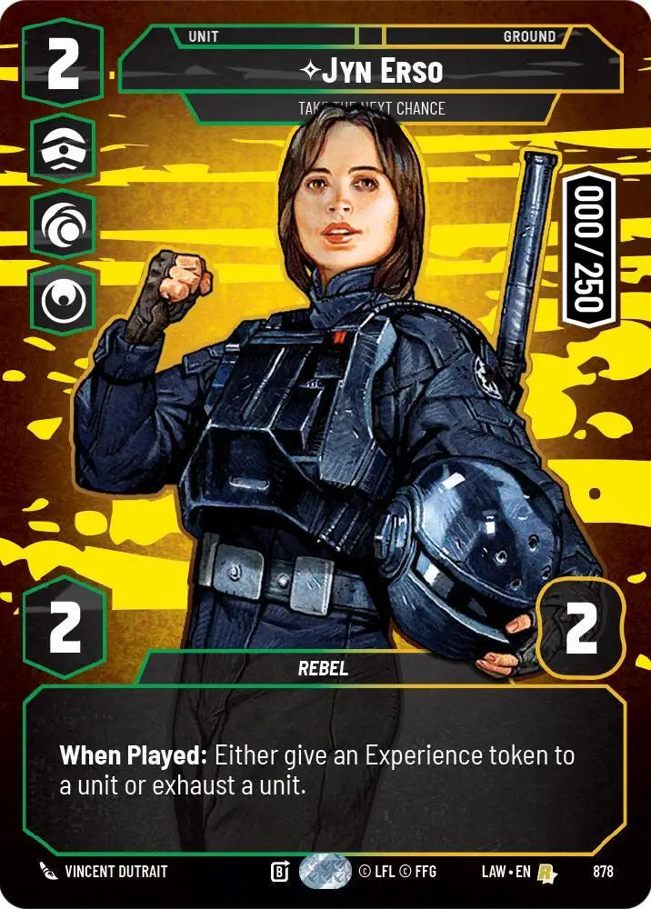 Jyn Erso - Take the Next Chance (Serialized) (878) [A Lawless Time]