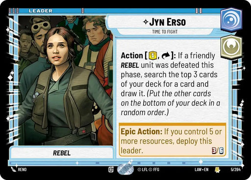 Jyn Erso - Time to Fight (5/264) [A Lawless Time]