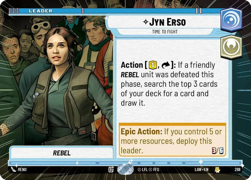 Jyn Erso - Time to Fight (Hyperspace) (269) [A Lawless Time]