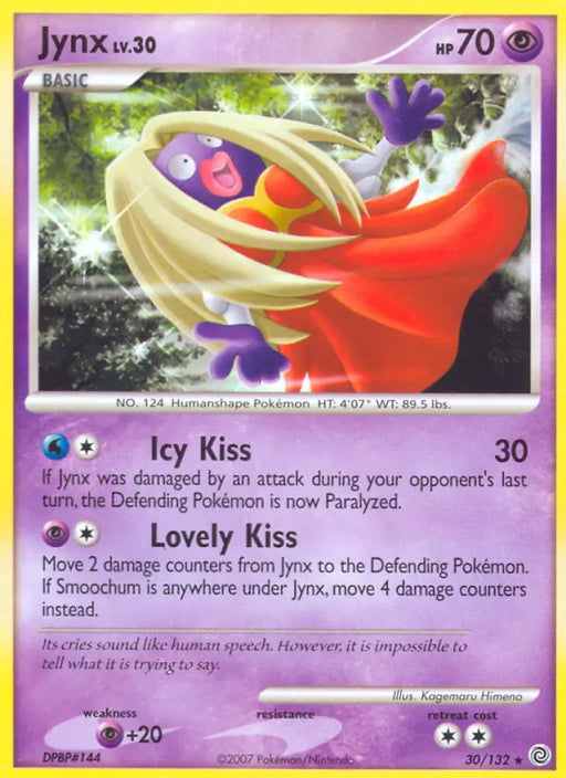 Jynx (30/132) [Diamond & Pearl: Secret Wonders] - Pokemon Single